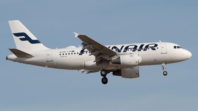 OH-LVH:Airbus A319:Finnair